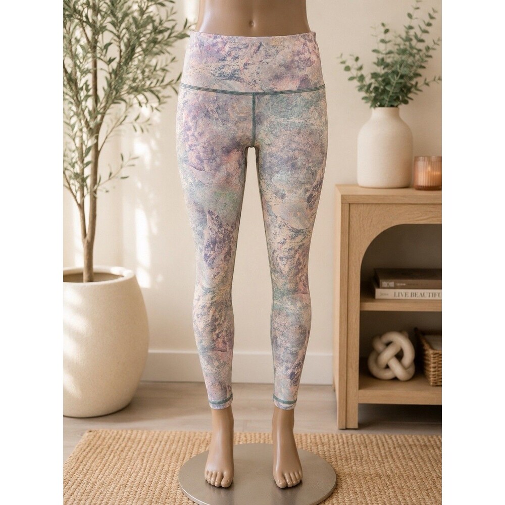 Fabletics Women's Multicolor Abstract Print Stretch SZ small